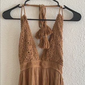 Vici Dolls 'Good for my Soul' Maxi Dress - Mustard